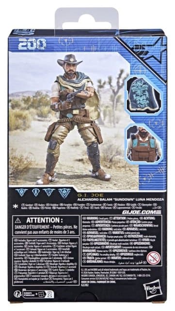 G.I. Joe Classified Series Action Figure #200 Alejandro Balam Sundown Luna Mendoza 15 cm