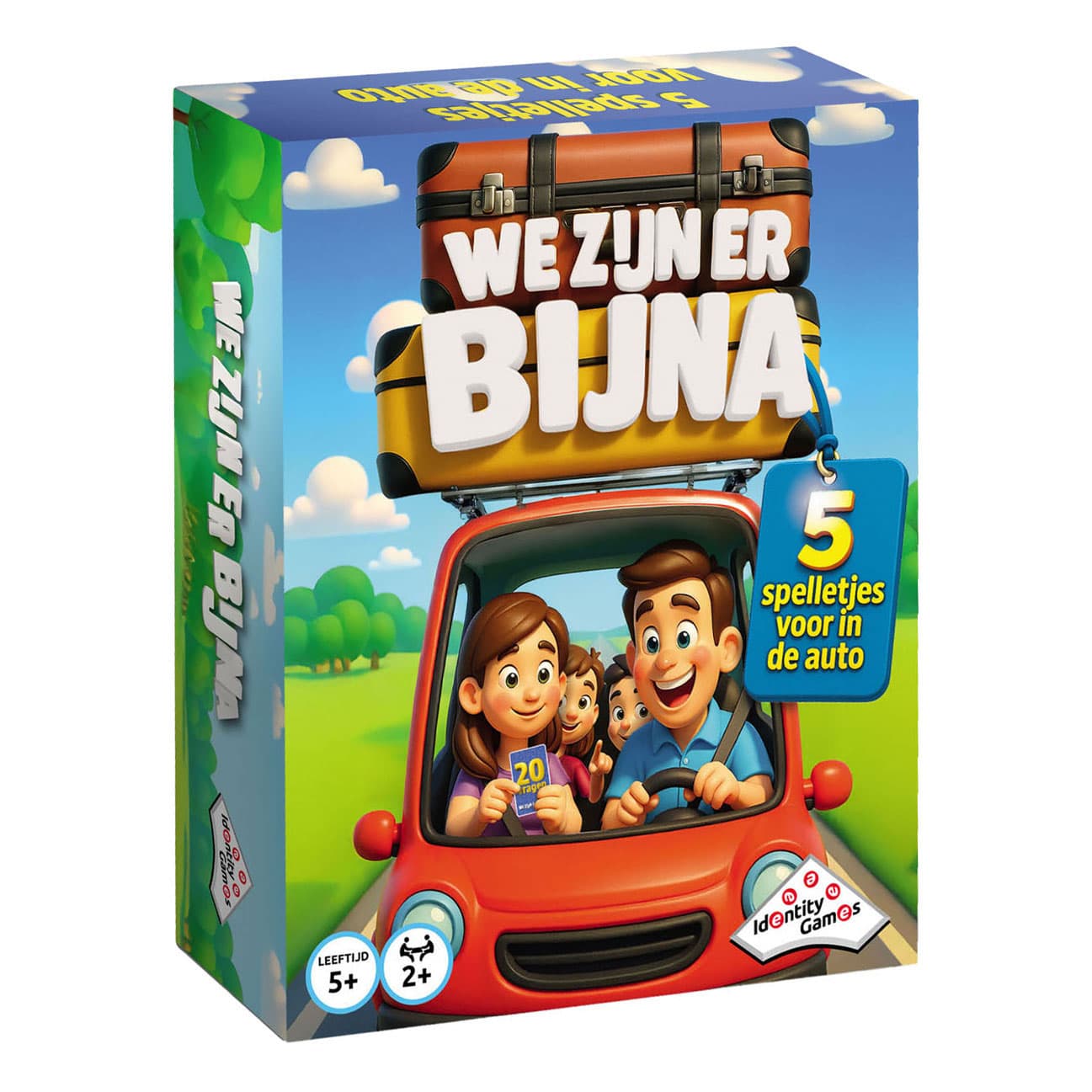 We zijn er Bijna - 5 Spelletjes voor Onderweg