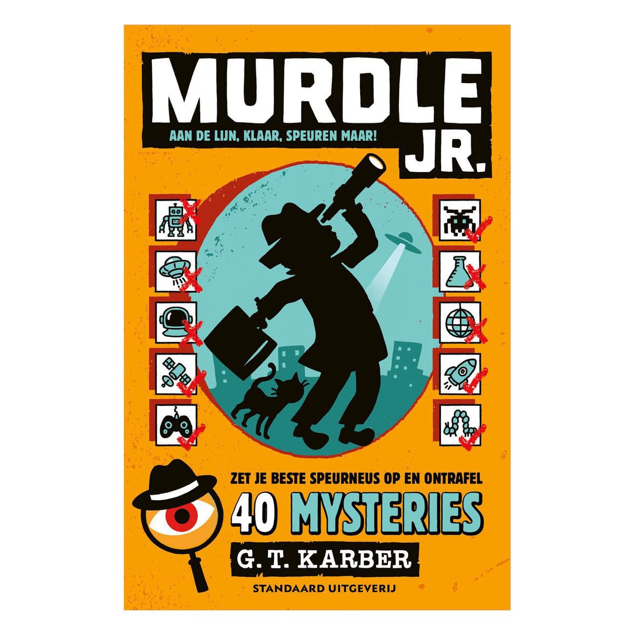 Murdle Jr - Puzzelboek 2 Aan de Lijn, Klaar, Speuren Maar!