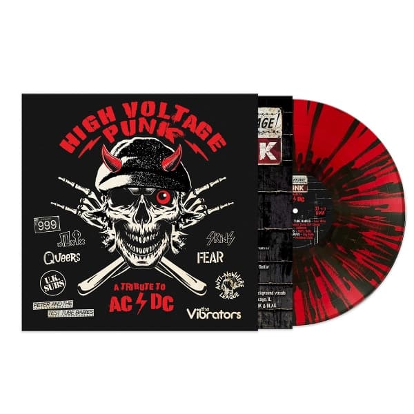 Various Artists - High Voltage Punk: AC/DC Tribute (LP) (Coloured Vinyl)