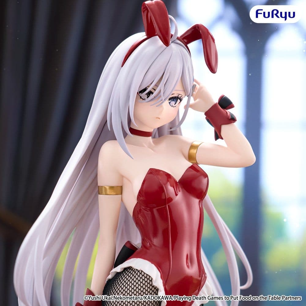 Playing Death Games to Put Food on the Table BiCute Bunnies PVC Statue Yuki 25 cm