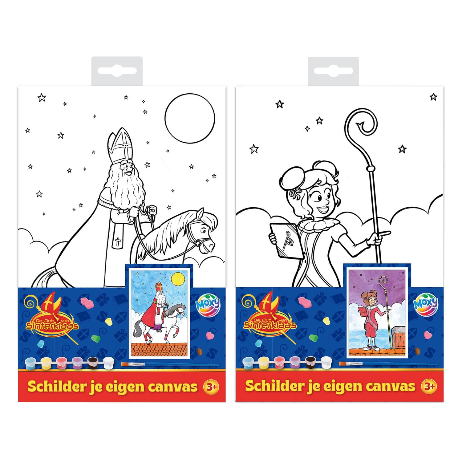 Club van Sinterklaas Canvas A4