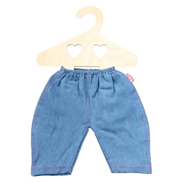 Poppenjeans aan Hanger - 35-45 cm