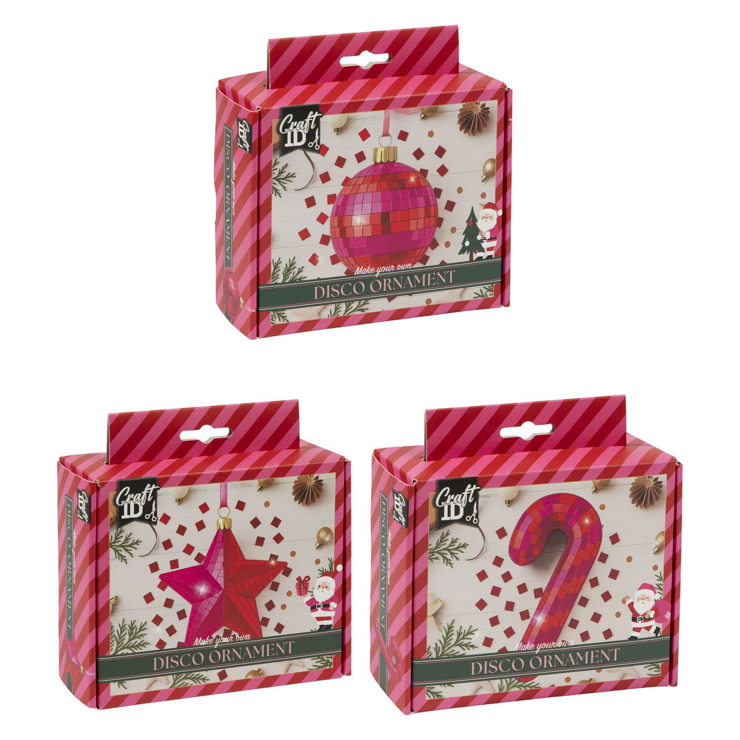 DIY Disco Ornament Kerstmis