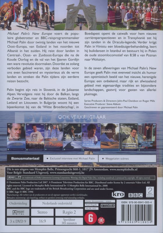 Michael Palin - Het nieuwe Europa (DVD)