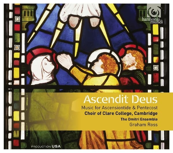 The Clare College Choir - Ascendit Deus: Music For Ascensiontide & Pentecost (CD)