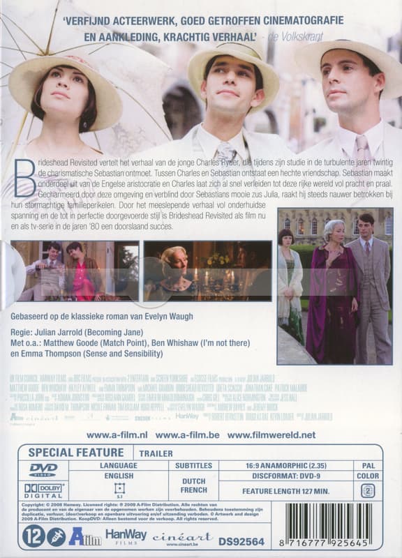 Brideshead revisited (DVD)