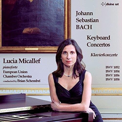 Lucia - European Union Chamber Orchestra Micallef - Bach: Keyboard Concertos (CD)