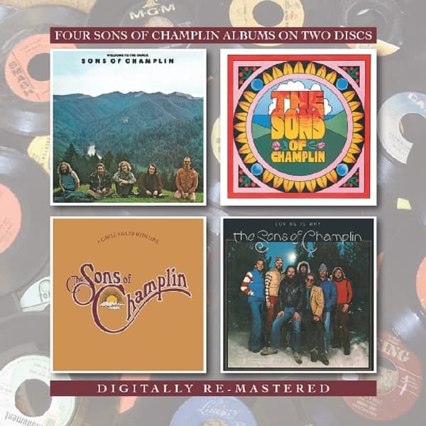 The Sons Of Champlin - Welcome To The Dance / The Sons Of Champlin / A Circle Filled With Love / Loving Is Why (2 CD) (Remastered)