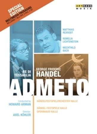 Rexrodt,Lichtenstein,Bach - Admeto, Halle 2006 Dvd, Blu-Ray,Cd (Blu-ray)