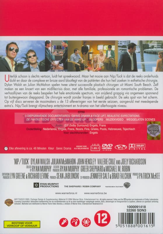 Nip tuck - Seizoen 1 (DVD)