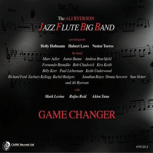 Ali Ryerson Jazz Flute Big Band - Game Changer (CD)