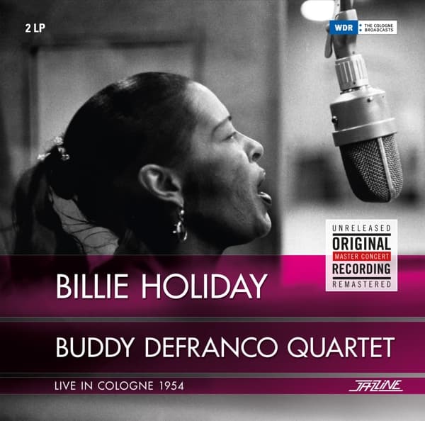 Billie Holiday & Buddy Defranco Quartet - Live In Cologne 1954 (2 10" LP) (Remastered)