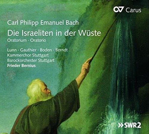 Joanne Lunn, Judith Gauthier, Samuel Boden, Tobias Berndt, Kammerchor Stuttgart, Barockorchester Stuttgart, Frieder Bernius - C.P.E. Bach: The Israelites In The Wilderness (CD)