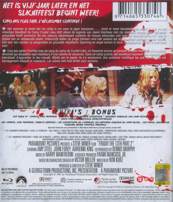 Friday The 13th-part 2 (Blu-ray)