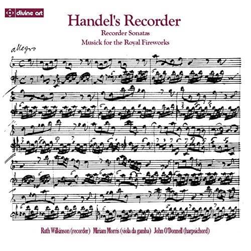 Wilkinson, Ruth - Morris, Miriam - O'donnell, John - Handel's Recorder (CD)