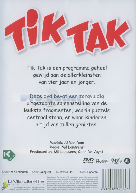 Tik tak - Puzzels (DVD)
