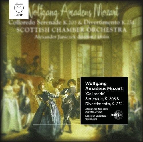 Scottish Chamber Orchestra & Alexander Janiczek - Mozart: Colloredo Serenade K.203 And Divertimento K.251 (CD)