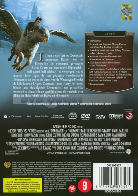 Harry Potter 3 - De gevangene van Azkaban (DVD) (Special Edition)
