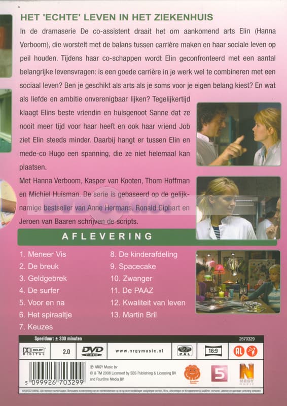 De Co-Assistent - Seizoen 1 (2 DVD)