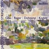Jacques Thibaud String Trio - Works For String Trio (CD)