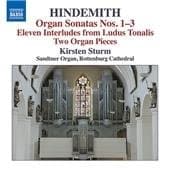 Kirsten Sturm - Hindemith: Organ Sonatas Nos. 1-3 (CD)