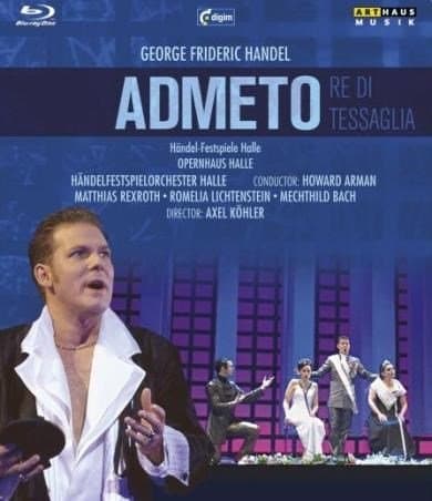 Rexroth,Lichtenstein,Bach,Mead - Händel Admeto; Zürich Opera (Blu-ray)