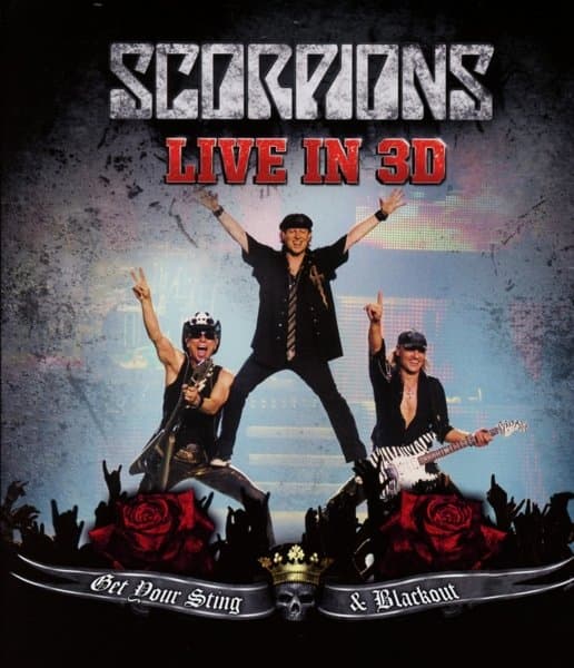 Scorpions - Get Your Sting & Blackout (Live in 3D) (Blu-ray)