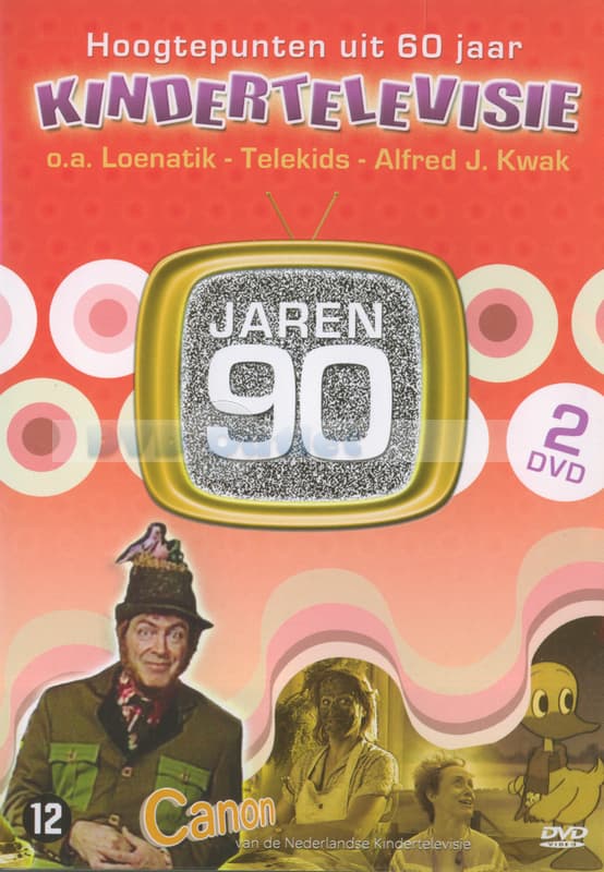 Hoogtepunten uit 60 jaar kindertelevisie - jaren 90 (DVD)