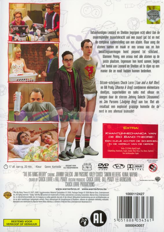 Big Bang Theory - Seizoen 1 (DVD)