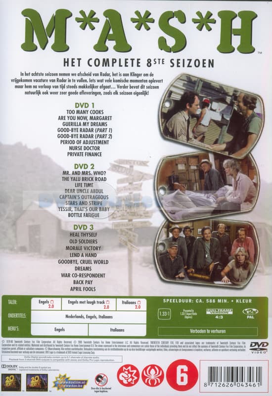 Mash - Seizoen 8 (DVD)