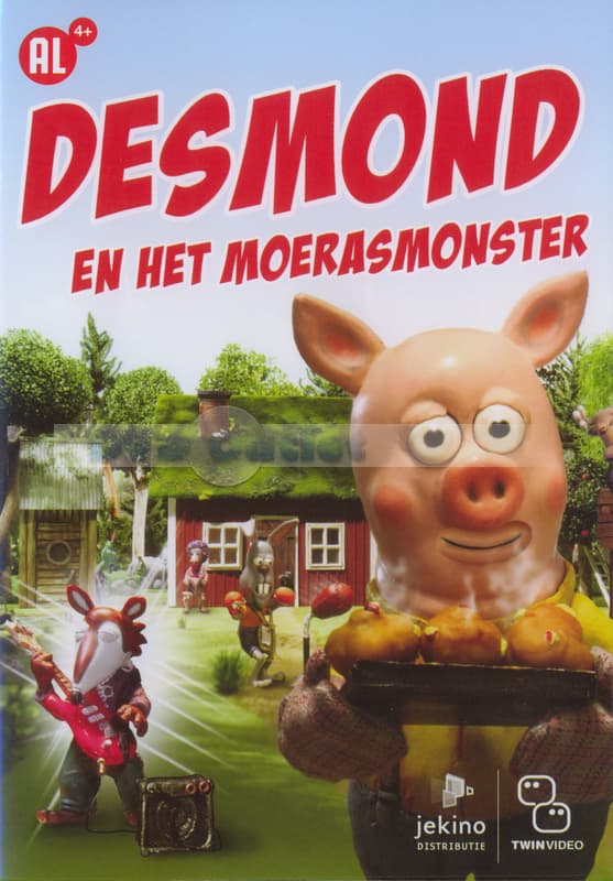Desmond en het moerasmonster (DVD)