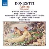 Andrea Lauren Brown, Sara Hershkowitz, Caroline Adler, Simon Mayr Chorus And Ensemble, Frank Hauk - Donizetti: Aristea - Cantata (CD)