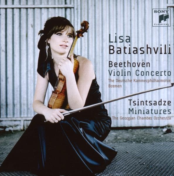 Lisa Batiashvili, Deutsche Kammerphilharmonie Bremen, Chamber Orchestra Of Georgia - Beethoven: Violin Concerto | Tsintsadze: Miniatures (CD)