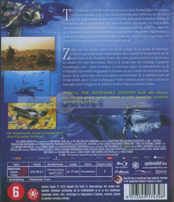 Turtle - The Incredible Journey (Blu-ray)