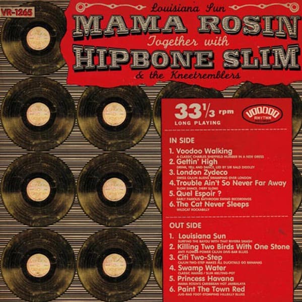 Mama Rosin & Hipbone Slim & The Kneetremblers - Louisiana Sun (LP)