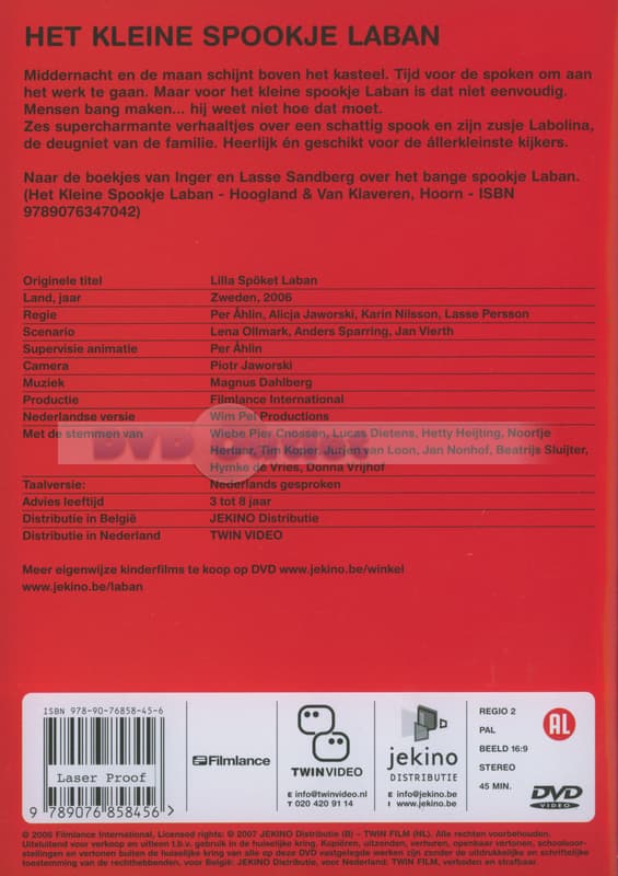 Kleine spookje Laban (DVD)