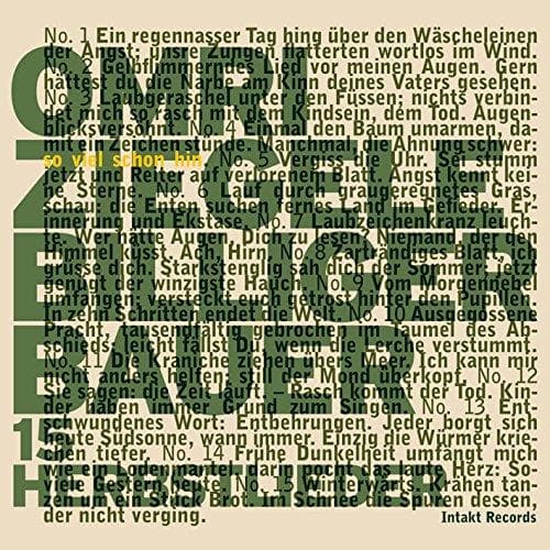 Omri Ziegele Billiger Bauer - So Viel Schon Hin. 15 Herbstlieder (CD)