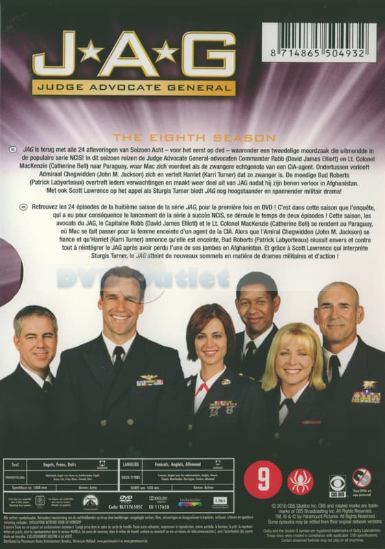 JAG - Seizoen 8 (DVD)