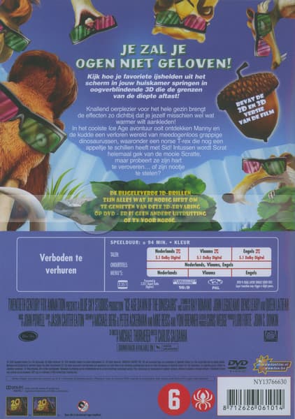Ice Age 3: Dawn Of The Dinosaurs 3D