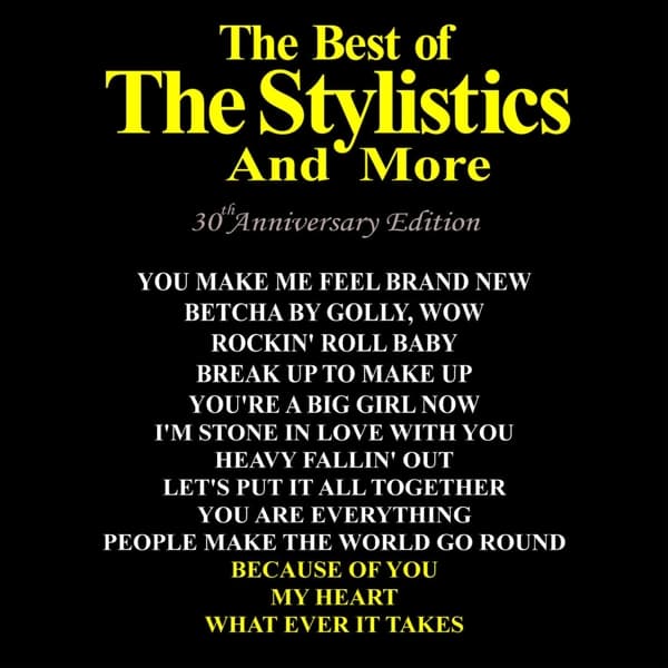 The Stylistics - The Best Of The Stylistics (CD) (Remastered)