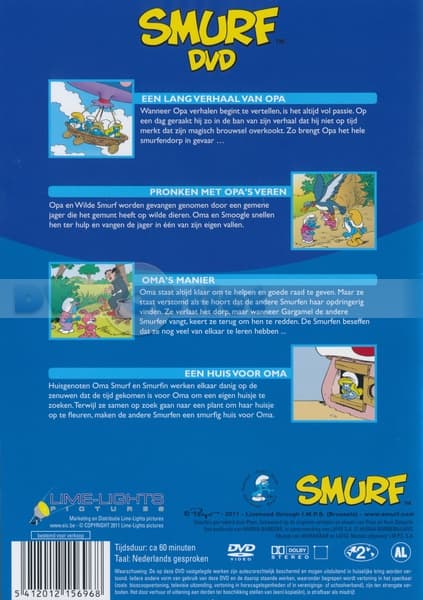 Smurfen - Verhalen van opa en oma (DVD)