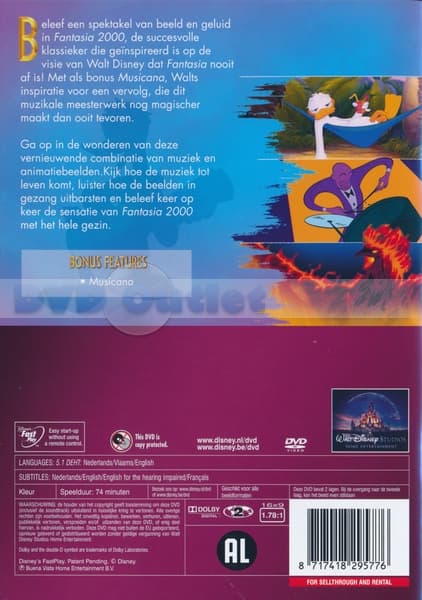 Fantasia 2000 (DVD) (Special Edition)
