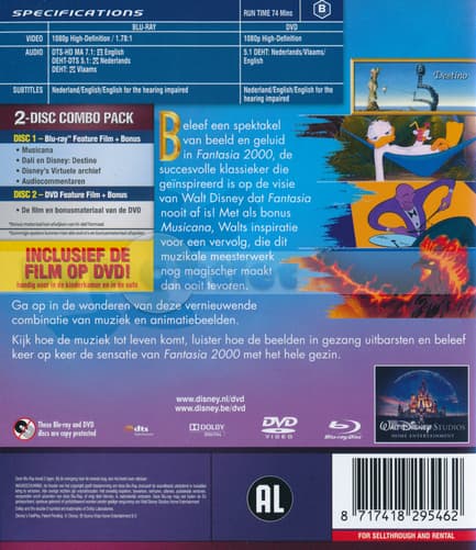Fantasia 2000 (Blu-ray) (Special Edition)