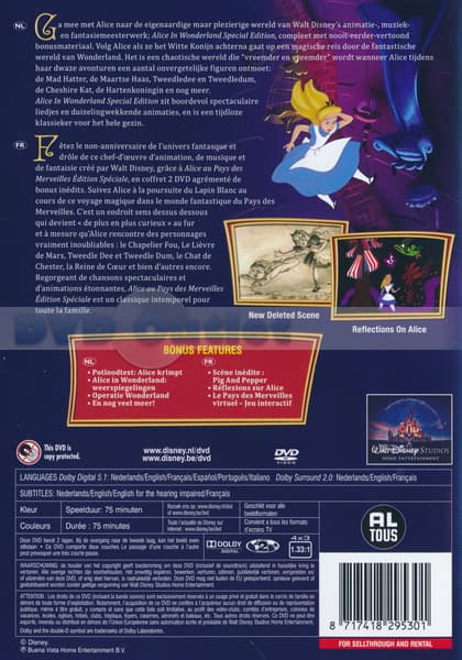 Alice In Wonderland (DVD) (Special Edition)