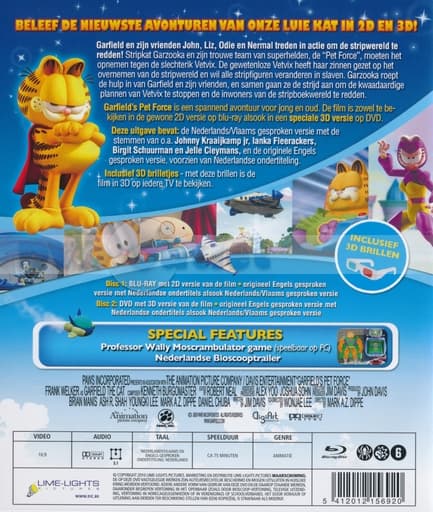 Garfield's pet force (Blu-ray)