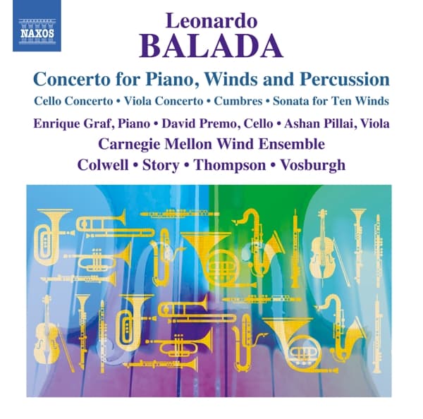 Enrique Graf, David Premo, Ashan Pillai, Carnegie Mellon Concert Winds, Denis Colwell, Stephen Story, Thomas Thompson, George Vosburgh - Balada: Concerto For Piano, Winds And Percussion (CD)
