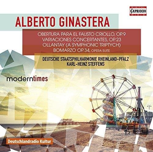 Staatsphilharmonie Rheinland-Pfalz, Karl-Heinz Steffens - Ginastera: Obertura Para El Fausto Criollo (CD)