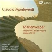 Amarcord, Lautten Compagney, Wolfgang Katschner - Monteverdi: Marienvesper - Vespro Della Virgine - Vespers 1610 (CD)