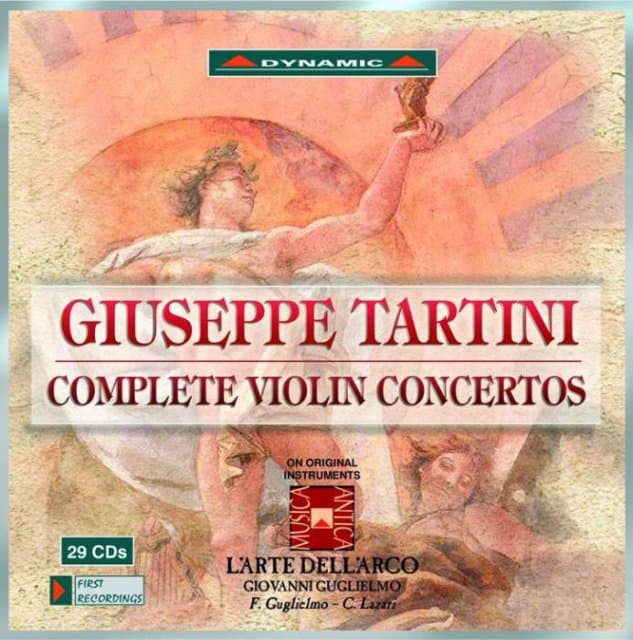 L'Arte Dell'arco & Giovanni Guglielmo - Tartini: Complete Violin Concertos (29 CD)